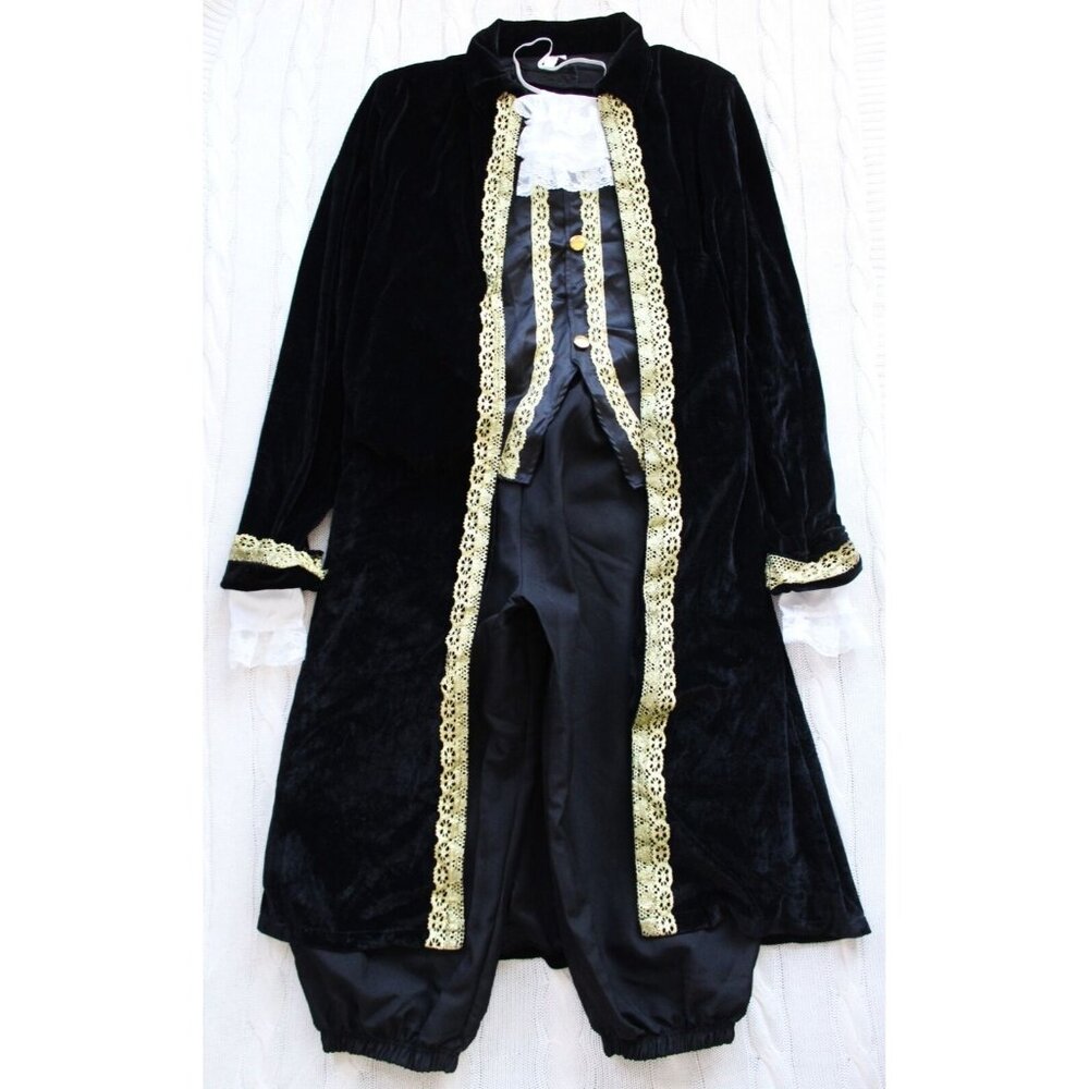 Colonial founding fathers costume; adult S or Youth XL 16/18